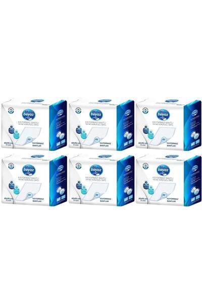 Mavi beyaz Hasta Alt Açma Yatak Koruyucu Örtü 60*90 Cm 180 Adet (6pk*30) Kayd...