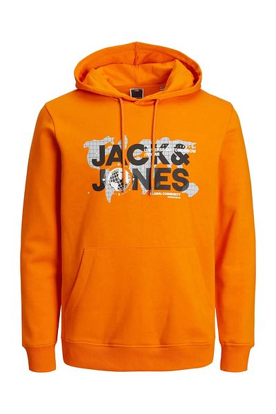 Jack & Jones Hanorac pentru bărbați Jack&Jones - Jcodust Orange/Orange 13W42JCODUST