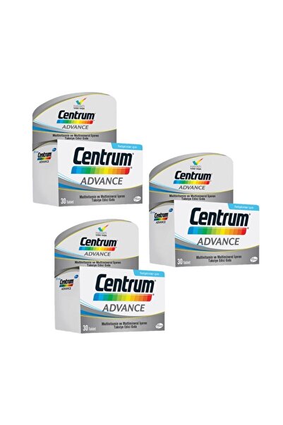 Centrum Yetişkinler İçin Advance 30 Film Tablet x 3 Adet