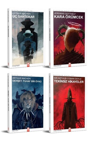 Kızıl Panda Yayınevi Korku Kitapları Seti - 1 (4 Kitap)