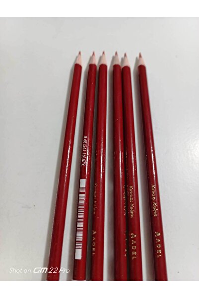 Adel red pencil (6 pieces)