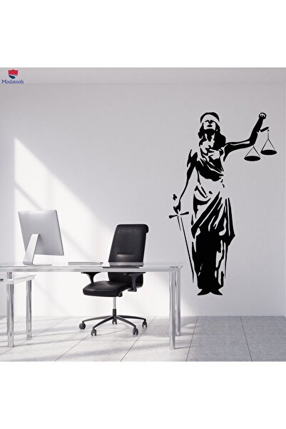 Modatools Ofis Çalışma Odası Duvar Sticker Adalet Themis Adalet Divanı Hukuk ...