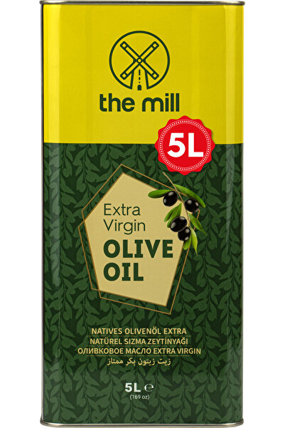 The Mill %100 Natürel Sızma Zeytinyağı 5 L Teneke - Soğuk Sıkım - %100 Doğal