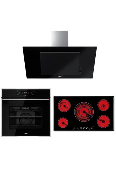 Teka Siyah Ankastre Set (HLB 840 SS -TR 951- DVT 98660 TBS BK)