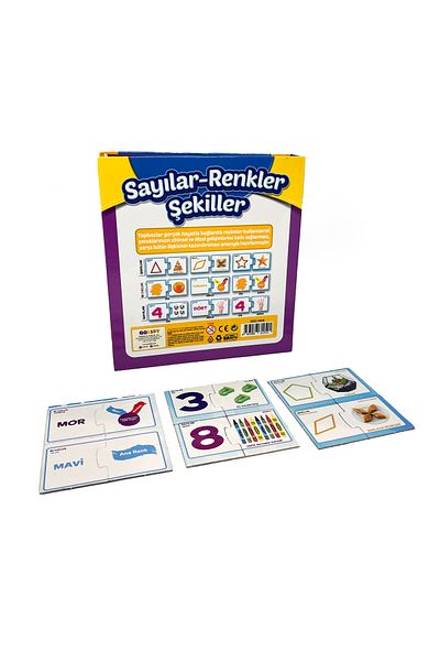 Gokidy Fun Numbers with Puzzle - Colors and Shapes