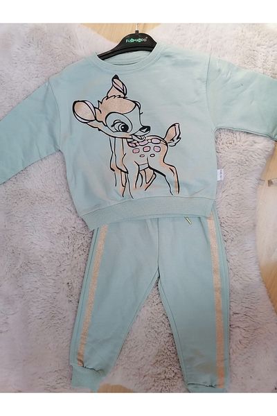 baby flamindo GIRL SEASONAL DOUBLE SET WITH DEER