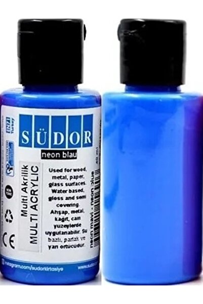 Modellino Multi Akrilik Boya Südor Monalisa Fosforlu 40 ml - 1 Şişe