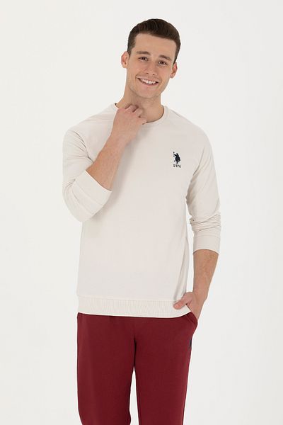 U.S. Polo Assn. BAZA. POLO BĂRBAȚI GÂTUL O SPORT REGULAR FIT SWEATSHIRT G081SZ082.000. 1639130   GRARDOS