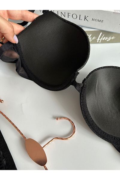 dem merys Stone Printed Lightly Supported Soft Cup Bra Set
