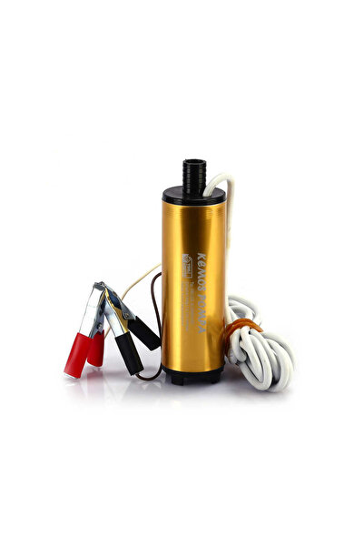 Kemos ASİ 12 VOLT ALÜMİNYUM DALGIÇ TİPİ SIVI AKTARMA POMPA(DÜZ FİLTRE)