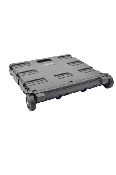 CAMPOUT KATLANIR TEKERLEKLİ KAMP KASASI SİYAH