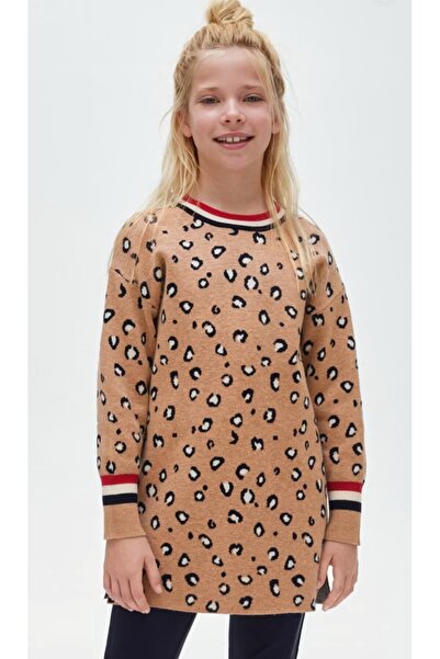 MAYORAL Плетена рокля за момичета Manchas 7964 Студио Продукция