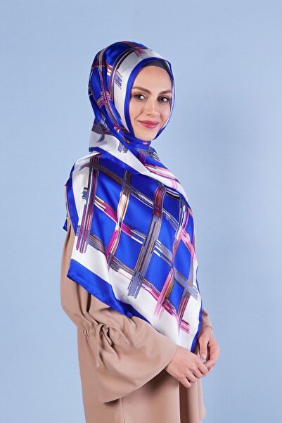 AWAM SILK أوام سيلك شال حرير خالص 100% مقاس 180*50