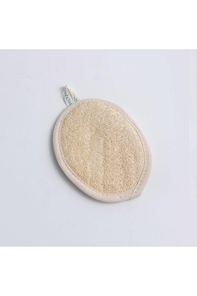 Genshower Kl1008 Pumpkin Fiber Oval Pad Pouch Cream