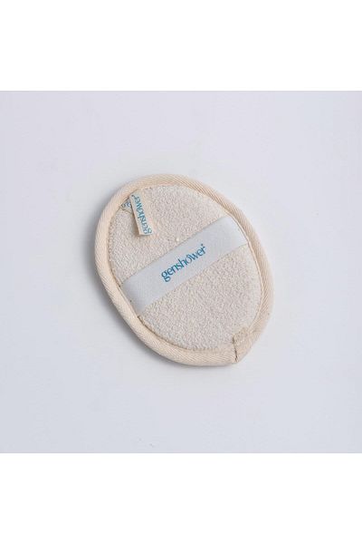 Genshower Kl1008 Pumpkin Fiber Oval Pad Pouch Cream