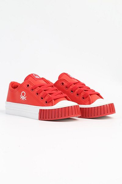 Benetton ®| BN-30557 - 3114 Red - Children's Sneakers