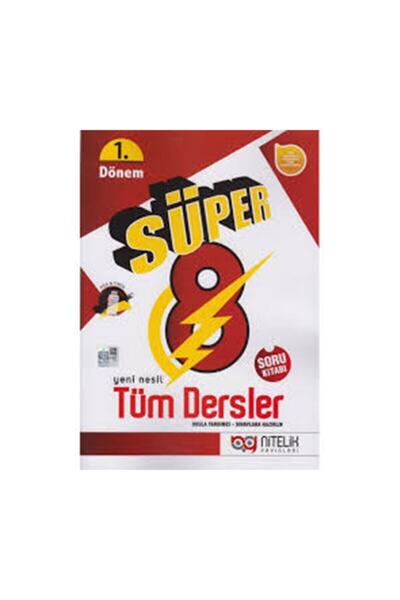 Nitelik Yayınları 8. Sınıf Tüm Dersler Soru Bankası 1. Dönem