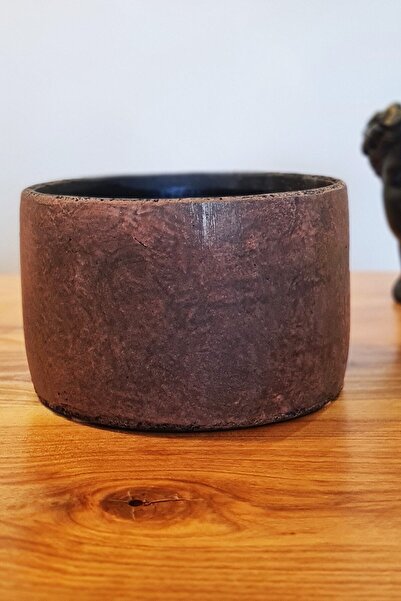 FiveCrony Büyük Saksı Düz Beton Saksı Iç Mekan Saksı Dış Mekan Saksı Beyaz De...