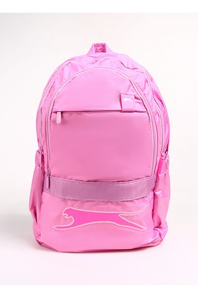 Slazenger Pink Girl's Backpack SLAZENGER TORIA PARACHUTE FABRIC PINK