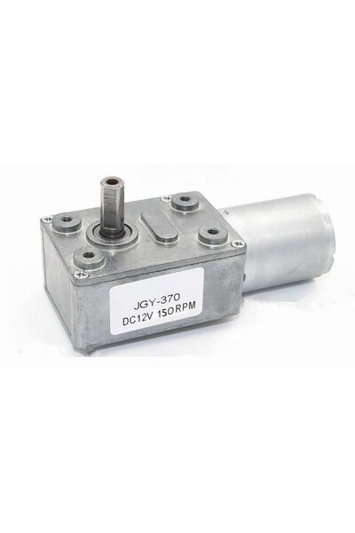 Genel Markalar Jgy370 Dc 12v 150 Rpm Redüktörlü Dc Motor 2 Yönde Dönme L Tip ...