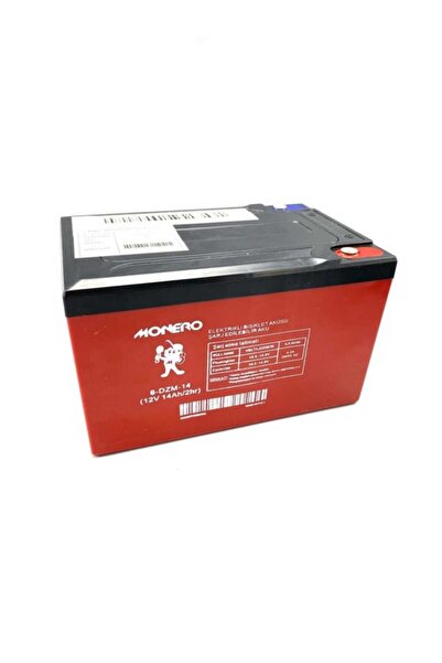 monero 12v-14 Amper [yatık] [150*101*99 Mm] E-bıke Akü - Yenı Uretım Tarıhlı