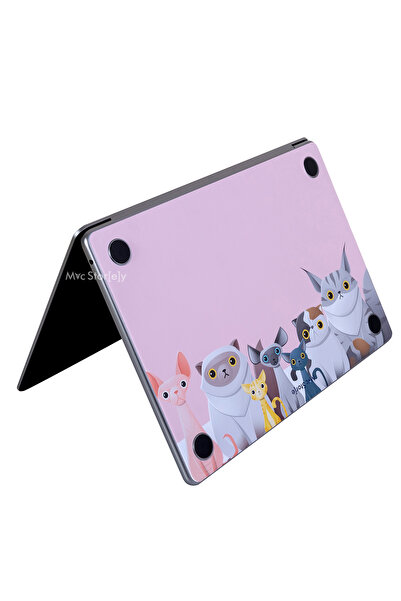 Mcstorey Macbook Pro M1-m2 Kılıf 13inç Sticker Yapıştırma A2338 Ile Uyumlu Kaplama Laptop Koruyucu Animal03