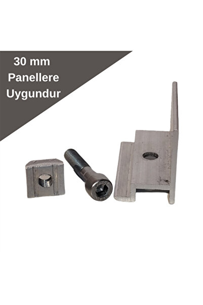 N&D Lighting Solar Panel 30mm Sonlandırıcı Parça