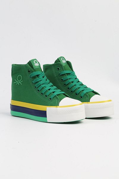 Benetton ® |   BN-30944 - 3114 Verde - Pantofi sport pentru femei