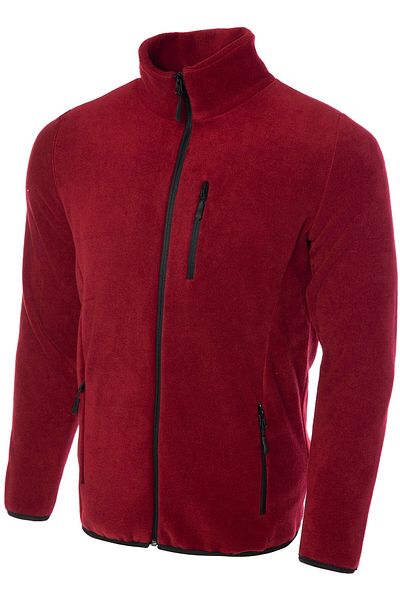 GHASSY CO. Men's Pro Windproof 5-Pocket Outdoor Full Zipper Fleece Jacket