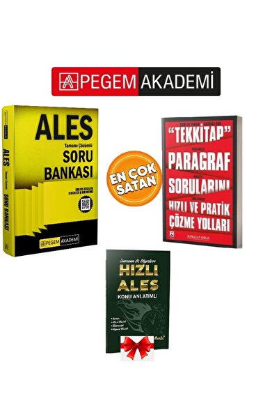 Pegem Akademi Yayıncılık Pegem 2025 Ales Soru Bankası Nisan Paragraf Soru Ban...