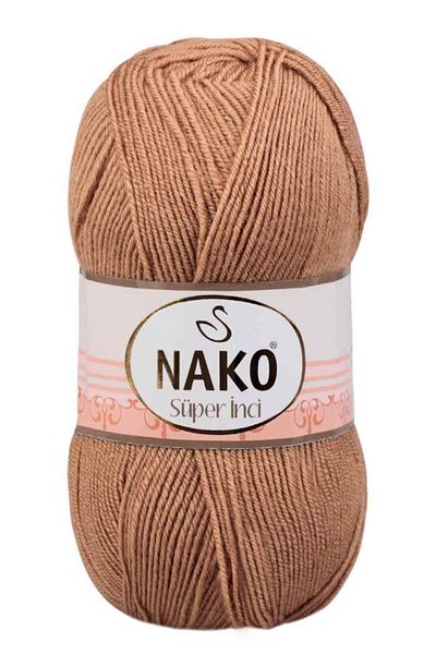 NAKO Νήματα πλεξίματος χειρός Super Pearl 100 γρ