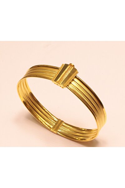 SUDEKAĞAN 14 Ayar Tuğra Model Rize Kelepçe Bilezik