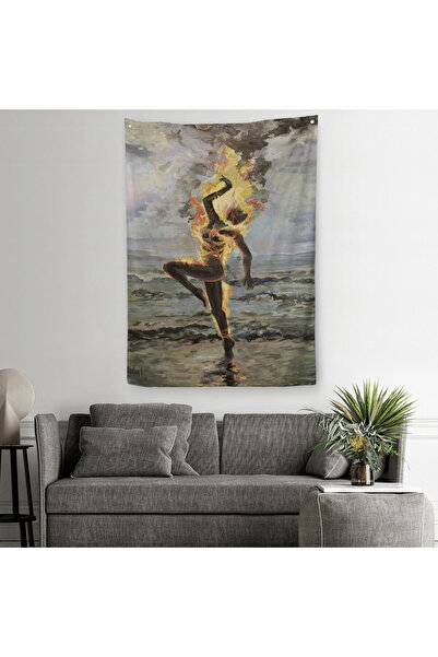 Harita Sepeti امرأة ترقص في الإضاءة - سجادة - 6243