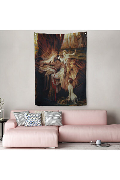 Harita Sepeti غطاء حائط ملائكة البكاء من أجل إيكاروس - مصباح من أجل إيكاروس-6499