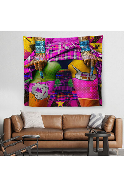 Harita Sepeti غطاء حائط سيكسي-سجادة بوب آرت مع لا تلمس -5891