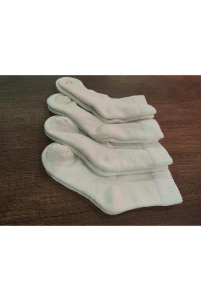 ercey's Çocuk Taban Altı Havlu Çorap 8 Çift Pamuklu Kalın Kışlık Dikişsiz Burun
