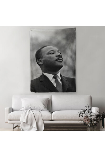 Harita Sepeti Dekorativni platneni zidni pokrivač Martin Luther King - Tepih ...