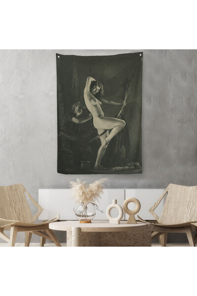 Harita Sepeti Підготовка до суботи, Вільям Мортенсен Хелловін - 1930-ті роки Настінне покриття - Килим-5282