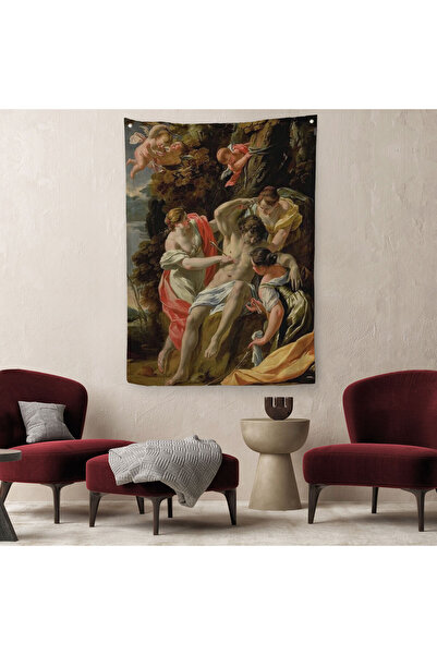Harita Sepeti Alessandro Turchi Saint Sebastian Duvar Örtüsü-Halısı-6412