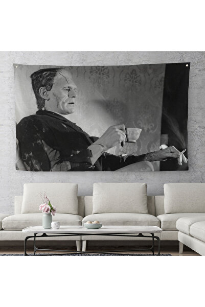 Harita Sepeti Frankenstein Remastered Tea and Cigarettes Korku Filmi Duvar Ör...