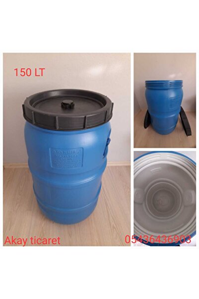 ŞEN PLASTİK Akay Yağ Varil 150 Lt Içi Beyaz