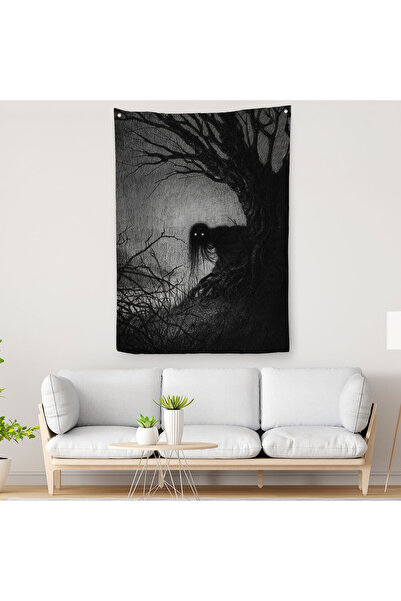 Harita Sepeti O pereche de ochi înfricoșător în întuneric Tapet de perete - C...