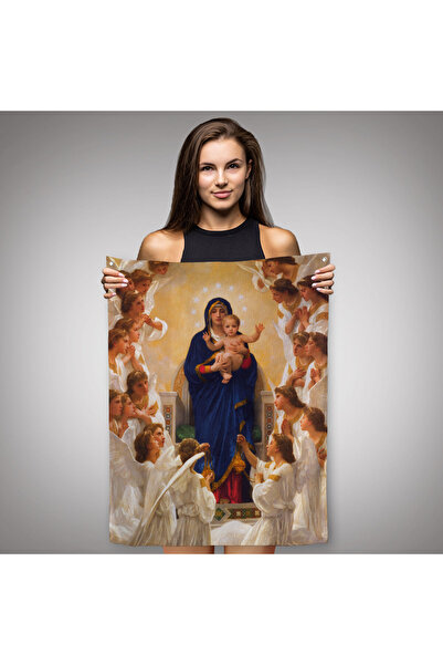 Harita Sepeti Мерієм та її син Ісус Настінний килим - Ісус Христос -6450