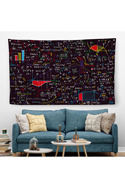 Harita Sepeti Platno za zidove - Tepih sa matematičkim formulama / Poklon za ...