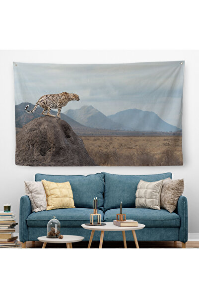 Harita Sepeti Covor de perete decorativ din pânză leopard -1127