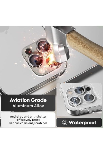 Generic Brand iPhone 14 Pro Max / 14 Pro Camera Lens Protector Shockproof Scratch Resistant Camera Protection (Set of 3)