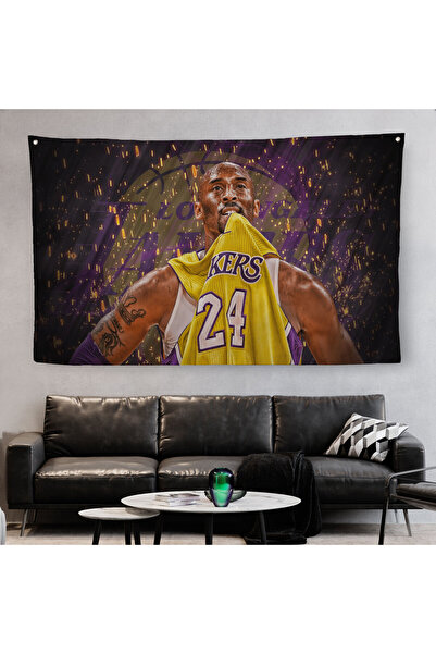 Harita Sepeti Банський «Чоловік, що кидає квіти» Полотно для стін-килим-5020