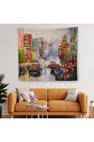 Harita Sepeti Ulica Don Kalifornija, dolazi iz Nob Hila, Thomas Wall Covering...