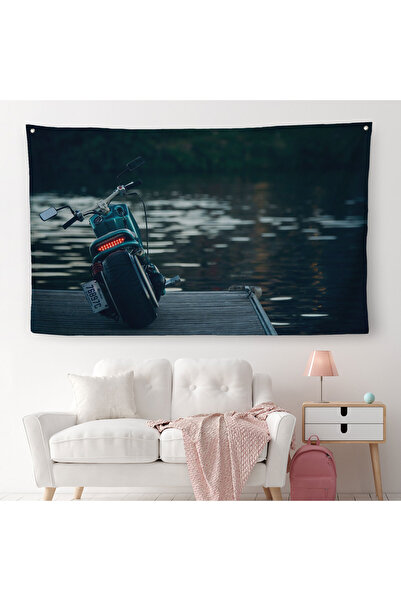 Harita Sepeti غطاء حائط للدراجة النارية، سجادة كبيرة لتغطية الحائط، هدية لسائ...