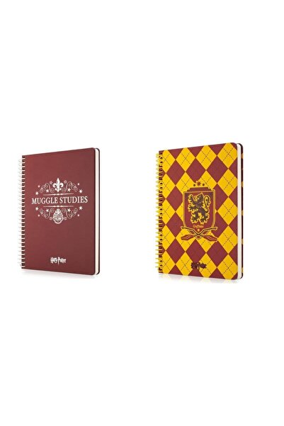 Mabbels Caiet cu carouri Harry Potter, Studii Muggle și Boutique Gryffindor